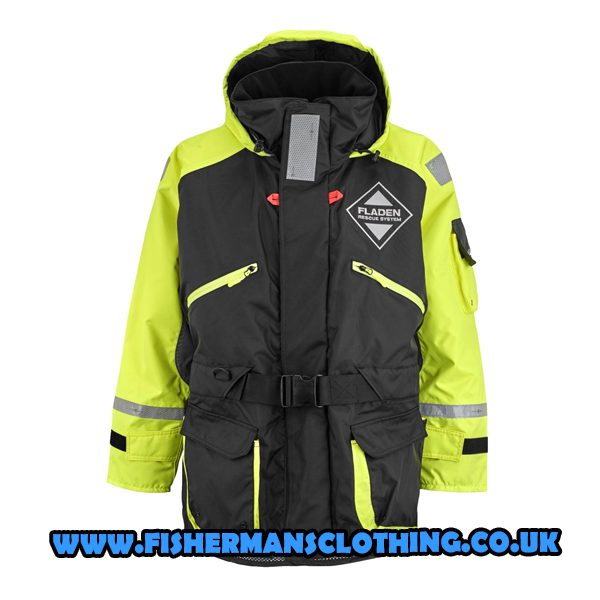 (image for) Fladen Flotation Jacket 22-846 Black/Yellow - Click Image to Close